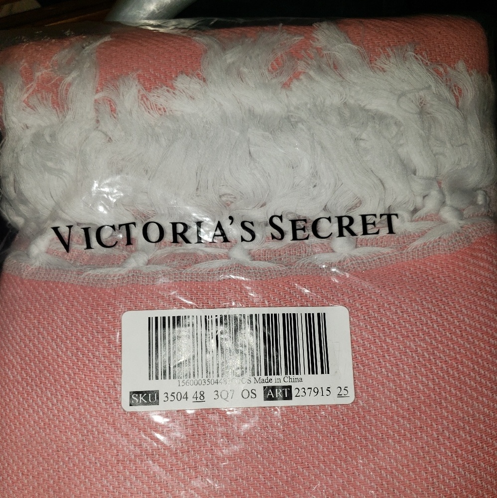 Victoria secret pink beach blanket